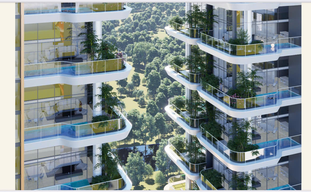 Thiết kế căn hộ 3 phòng ngủ Rivea Hanoi